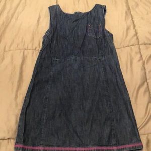 Cute girls jean dress